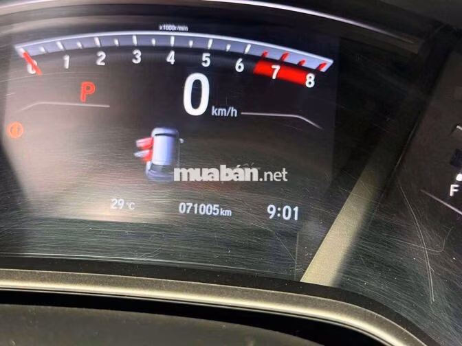 Honda CRV Bản L 2019 Đen 71.000 km