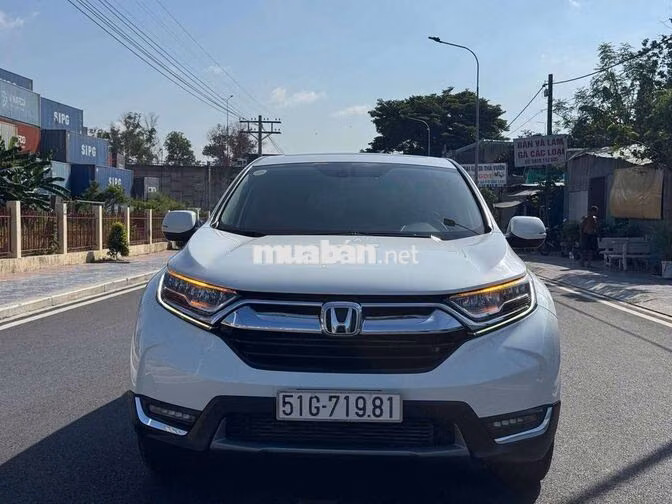 Honda CRV L Turbo 2018 Trắng 91000km