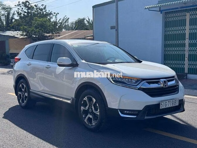 Honda CRV L Turbo 2018 Trắng 91000km