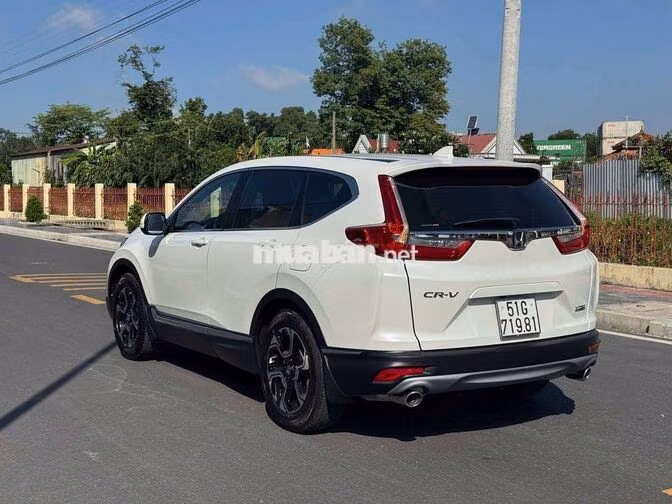 Honda CRV L Turbo 2018 Trắng 91000km