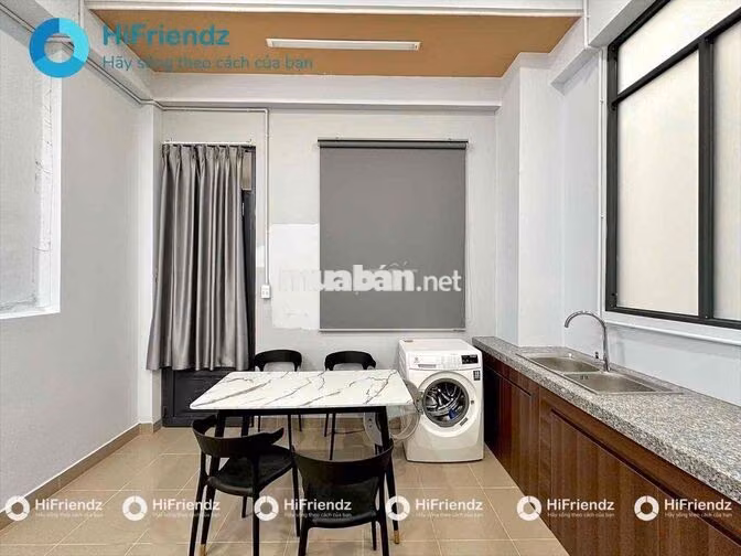 1PN TÁCH BẾP SIÊU RỘNG FULL NỘI THẤT MÁY GIẶT RIÊNG NGAY CV LÀNG HOA
