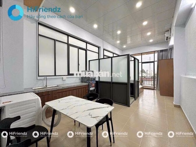 1PN TÁCH BẾP SIÊU RỘNG FULL NỘI THẤT MÁY GIẶT RIÊNG NGAY CV LÀNG HOA