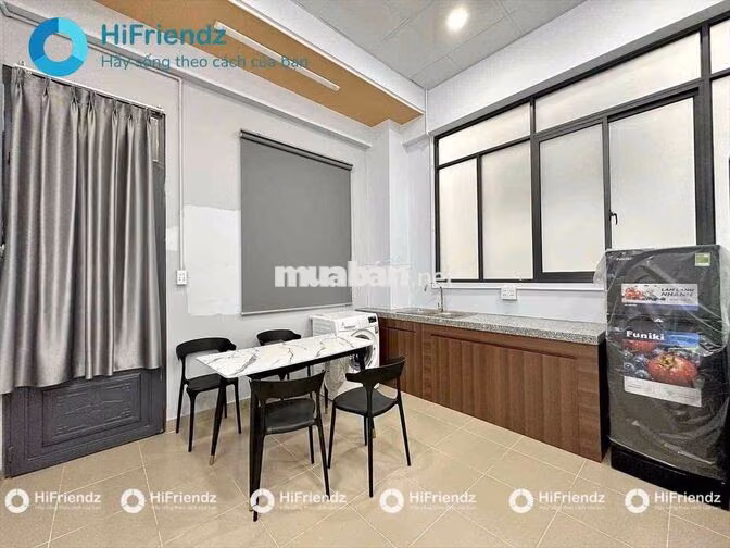 1PN TÁCH BẾP SIÊU RỘNG FULL NỘI THẤT MÁY GIẶT RIÊNG NGAY CV LÀNG HOA