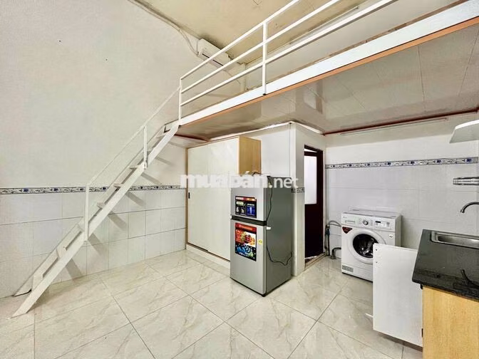 PHÒNG GÁC CAO FULL NỘI THẤT - PHÍA SAU ECOGREEN