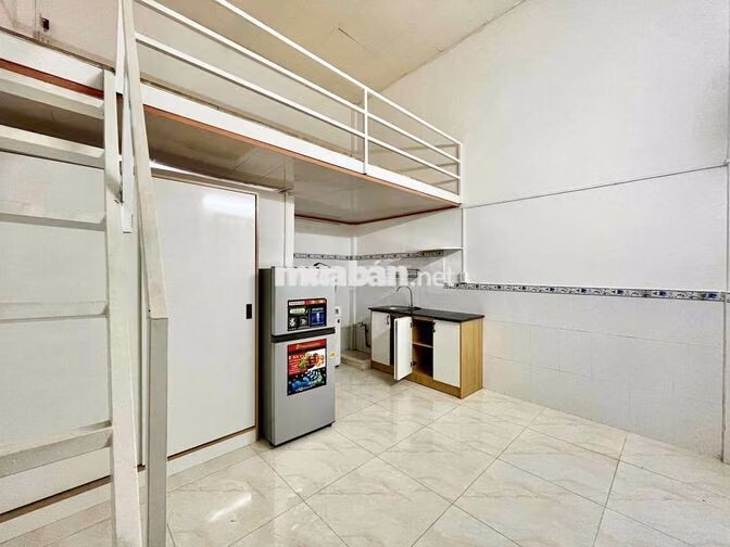 PHÒNG GÁC CAO FULL NỘI THẤT - PHÍA SAU ECOGREEN