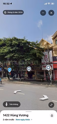 Bán nhà đất mặt đường Đại lộ Hùng Vương, vị trí rất đẹp tại Việt Trì.