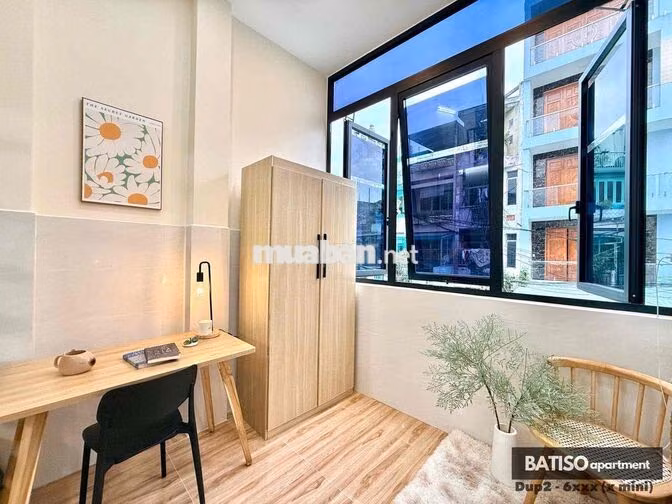 DUPLEX CỬA SỔ TRỜI RỘNG 40M2 FULL NỘI THẤT MỚI KENG NGAY Q10