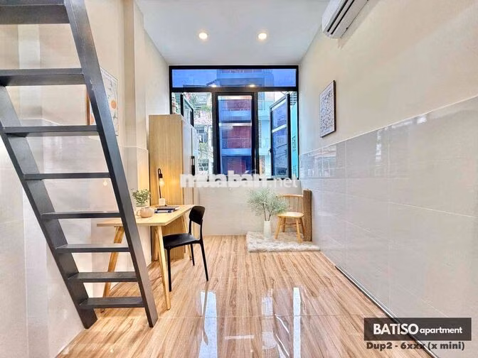 DUPLEX CỬA SỔ TRỜI RỘNG 40M2 FULL NỘI THẤT MỚI KENG NGAY Q10