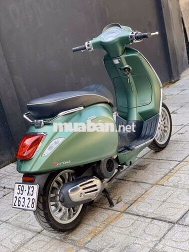 Piaggio Vespa Sprint 125 ABS 2018 Xanh rêu nhám