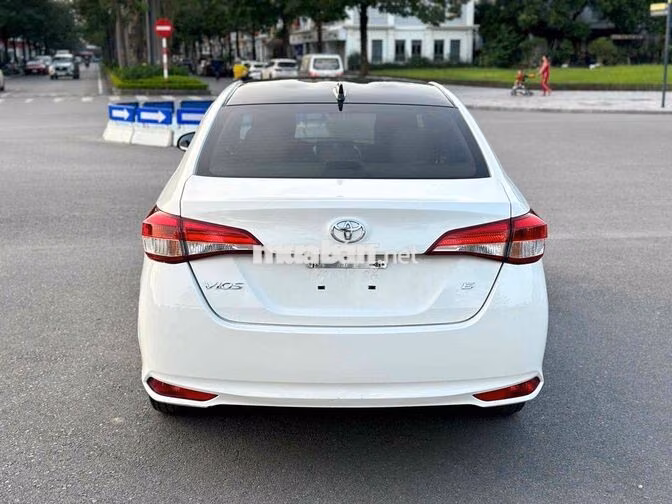 Toyota Vios E 2019 Số sàn Trắng 90000 km