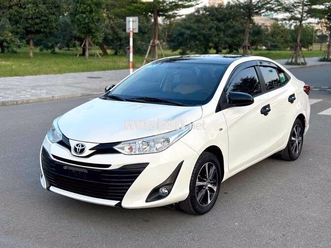 Toyota Vios E 2019 Số sàn Trắng 90000 km