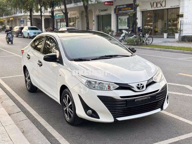 Toyota Vios E 2019 Số sàn Trắng 90000 km