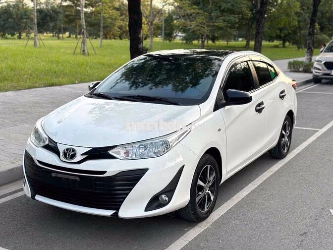 Toyota Vios E 2019 Số sàn Trắng 90000 km