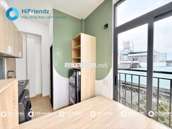 STUDIO FULL NỘI THẤT MÁY GIẶT RIÊNG SAU CHỢ THẠCH ĐÀ