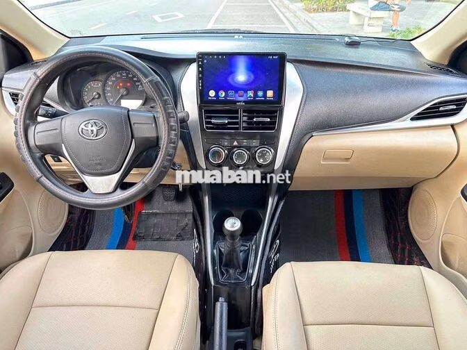 Toyota Vios E 2019 Số sàn Trắng 90000 km