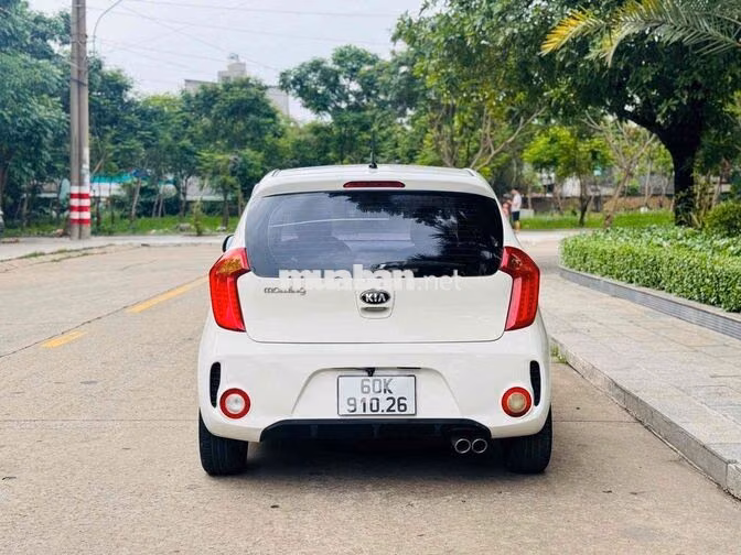 Kia Morning Si AT 2015 Trắng Tự động 74.000km