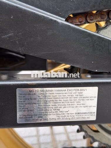 Yamaha Exciter 150 _ 2019 BS Binh Phuoc