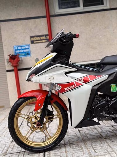 Yamaha Exciter 155 2022 Trắng đỏ mâm vàng