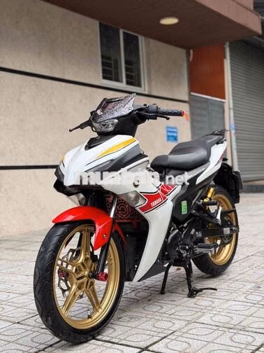 Yamaha Exciter 155 2022 Trắng đỏ mâm vàng