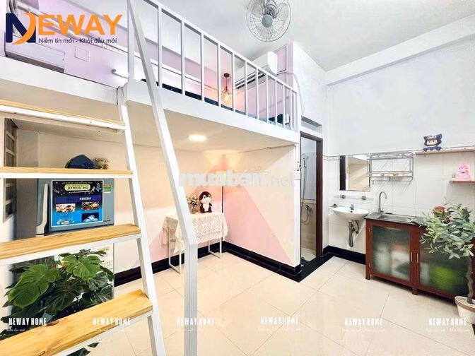 PHÒNG TRỌ FULL NỘI THẤT GẦN ĐH CÔNG THƯƠNG GÁC CAO THOÁNG MÁT