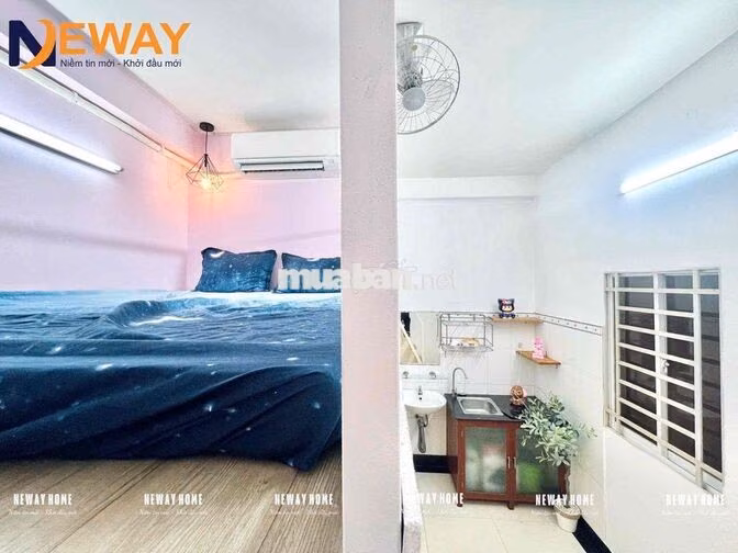 PHÒNG TRỌ FULL NỘI THẤT GẦN ĐH CÔNG THƯƠNG GÁC CAO THOÁNG MÁT