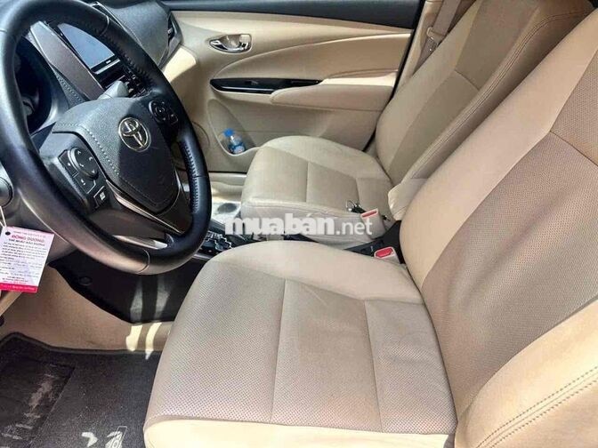 Toyota Hà Đông bán Vios 1.5G 2021 Đỏ kem 12000 km
