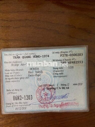 Honda Air Blade Thể thao màu Đen
