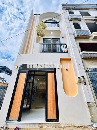 Nhà phạm văn chiêu 4,2x10 nở hậu 4,6 an hội đông