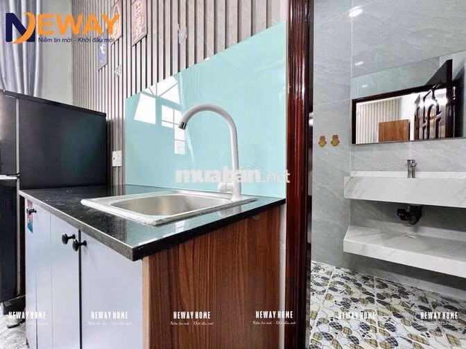 PHÒNG FULL NỘI THẤT CỬA SỔ TRỜI CÁCH TRƯỜNG VĂN HIẾN 10P
