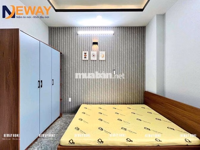 PHÒNG FULL NỘI THẤT CỬA SỔ TRỜI CÁCH TRƯỜNG VĂN HIẾN 10P