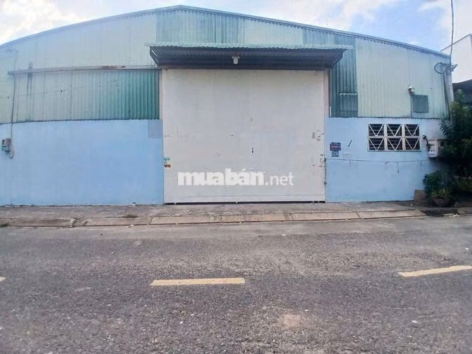 CHO THUÊ KHO XƯỞNG 2 MẶT TIỀN 630M2- CÓ GÁC- PHAN VĂN HỚN- BA ĐIỂM- HM