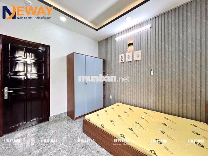 PHÒNG FULL NỘI THẤT CỬA SỔ TRỜI CÁCH TRƯỜNG VĂN HIẾN 10P