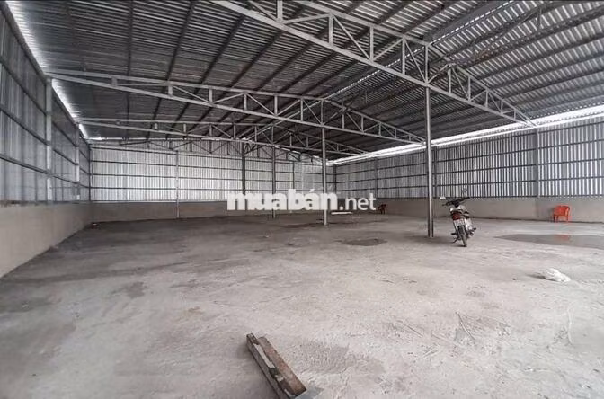 CHO THUÊ KHO,XƯỞNG 600M² GIÁ 32TR/T, Đ XE CÔNG 40F KCN TÂN BÌNH 