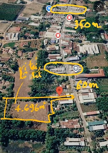Bán Nhà & Đất tại phường Bến Cầu, tỉnh Tây Ninh.