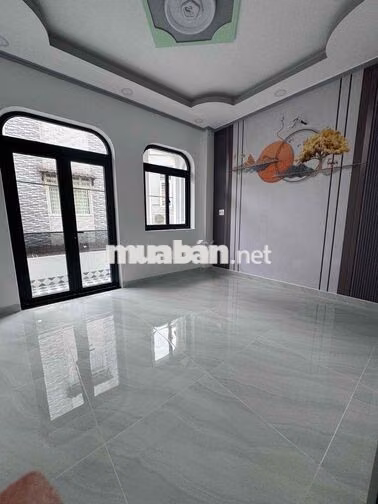 Nhà Đẹp quận 6 51m2 1t2l full nội thất hẻm xe hơi