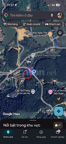Bán 1000m2 đất ô tô Yên Xuân, Thạch Thất. 500m ra đường Làng Văn Hóa