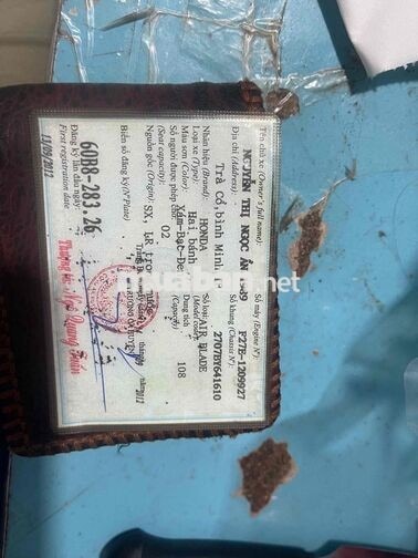 Honda Air Blade 110 2012 Bạc