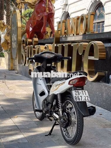 Honda Wave a 110 màu trắng nguyên bản!