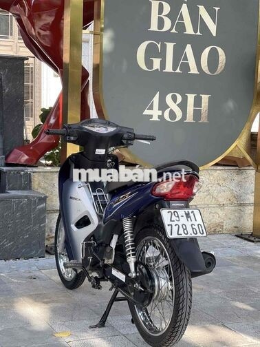 Honda Wave a110 màu xanh tím thời trang!
