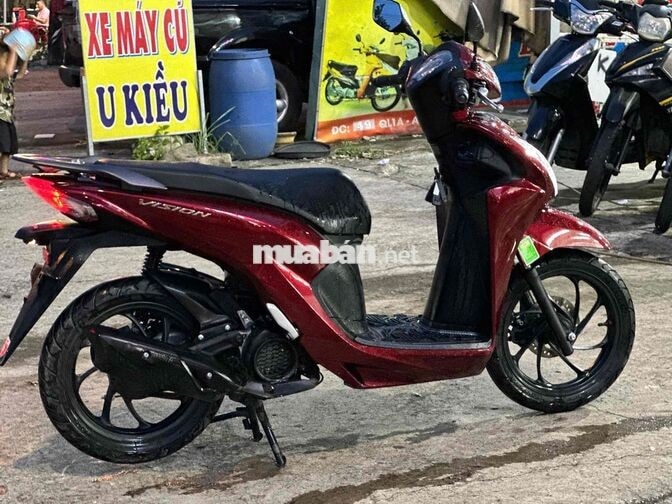 Honda Vision 2026 1300km màu Đỏ