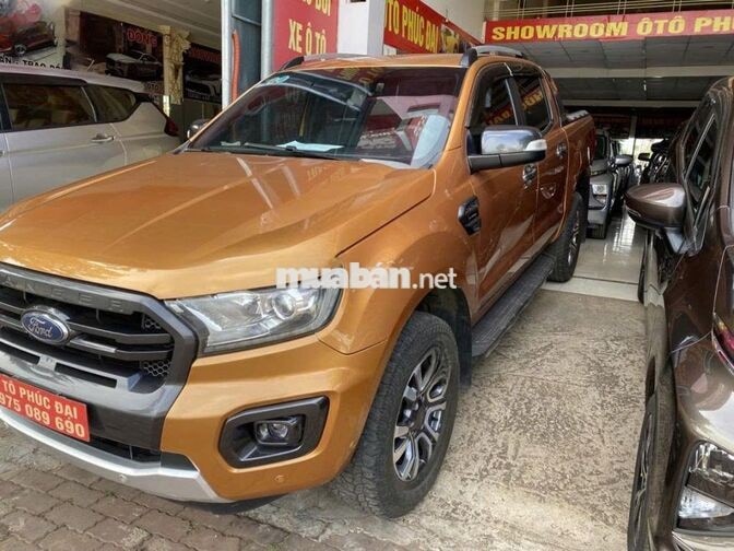 Ford Ranger Wildtrak 2.0L 4x4 AT 2019 Vàng đồng
