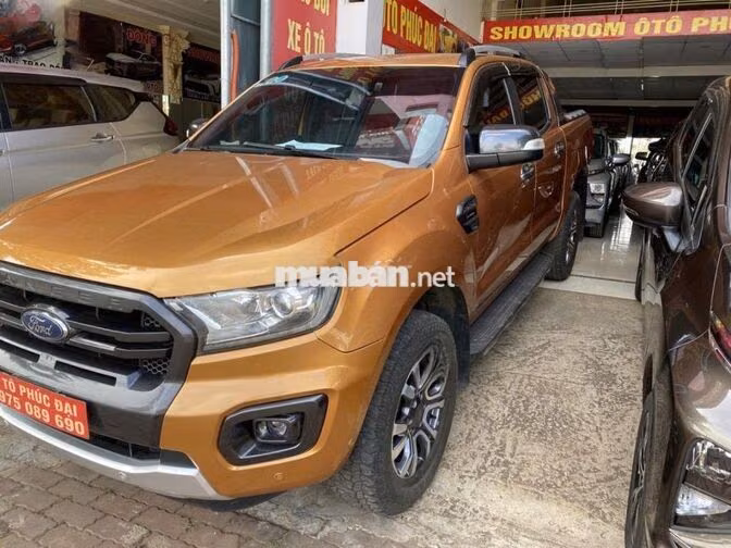 Ford Ranger Wildtrak 2.0L 4x4 AT 2019 Vàng đồng