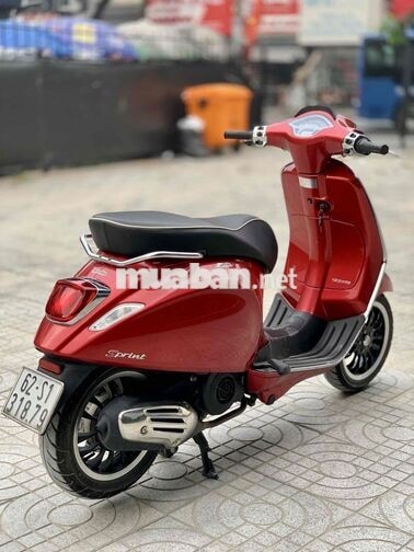 Piaggio Vespa Sprint 125 2021 Đỏ 10.000 km Xe Đẹp