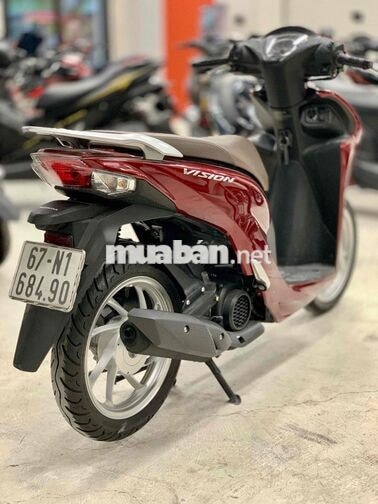 Honda Vision 2023 Đỏ đô 15.000 km Bản Cao Cấp
