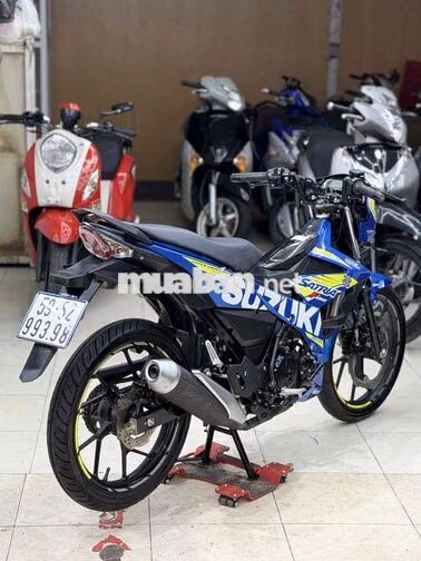 Suzuki Satria 150 2018 Xanh 4.560 km