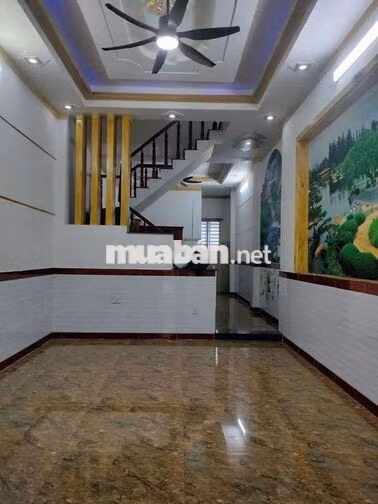 Nhà cho thuê có sân đê xe hơi Tân Đông Hiệp
