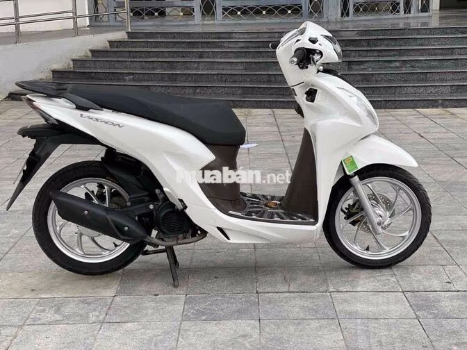 Honda Vision Trắng khoá smart dky 2023