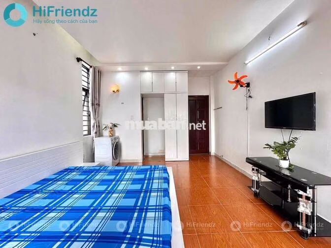 STUDIO FULL NỘI THẤT CỬA SỔ THOÁNG CHỈ TÍNH ĐIỆN NƯỚC GẦN TRUNG TÂM