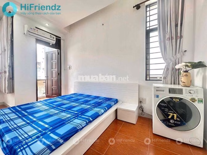 STUDIO FULL NỘI THẤT CỬA SỔ THOÁNG CHỈ TÍNH ĐIỆN NƯỚC GẦN TRUNG TÂM