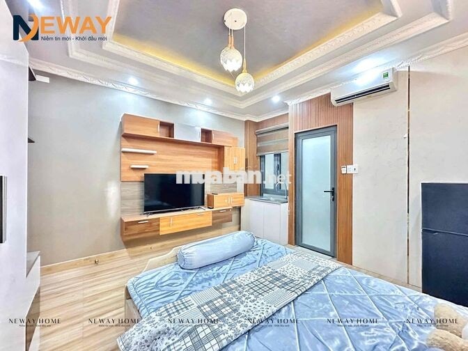 STUDIO FULL NỘI THẤT, MỚI 100% TONE CUNG ĐIỆN, SẠCH SẼ, AN NINH